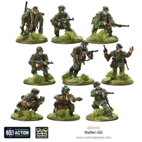 Bolt Action: Waffen SS WWII SS-Grenadiers - for just $56! 
