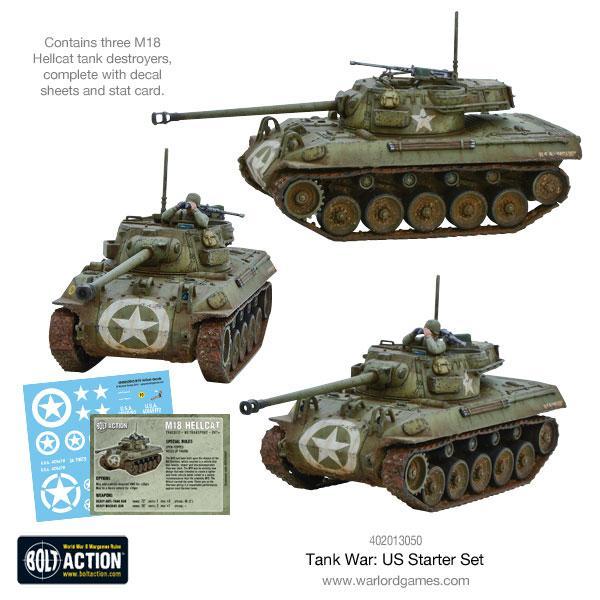 Bolt Action: Tank War - US starter set - for just $149.99! 