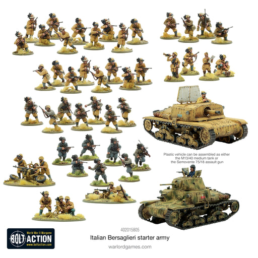 Bolt Action: Italian Bersaglieri Starter Army - for just $144! 
