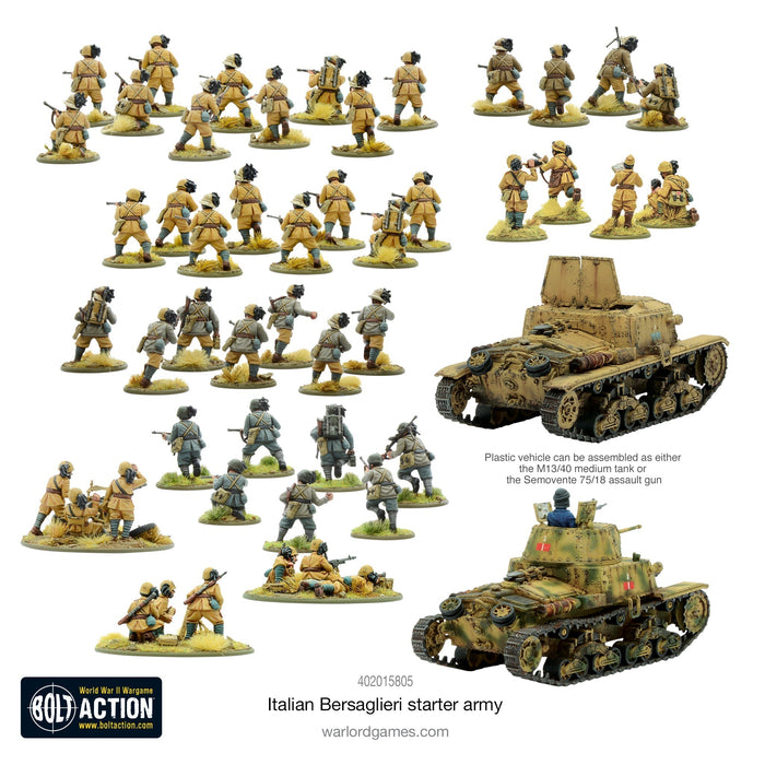 Bolt Action: Italian Bersaglieri Starter Army - for just $144! 