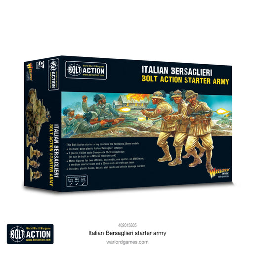 Bolt Action: Italian Bersaglieri Starter Army - for just $144! 