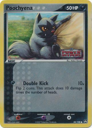 Poochyena (58/108) (Stamped) [EX: Power Keepers] - for just $4.75! 