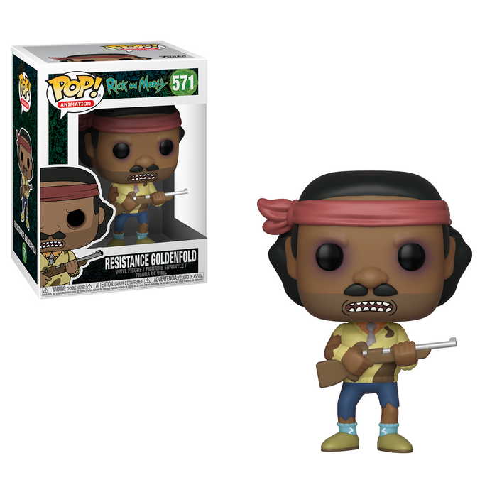 Funko POP! Rick and Morty: S6 - Resistance Goldenfold Vinyl Figure #571 - for just $11.99! 