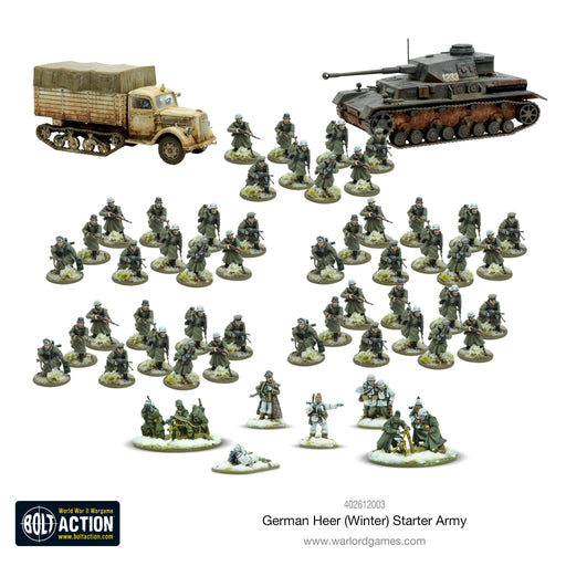 Bolt Action: German Heer (Winter) Starter Army - for just $144! 