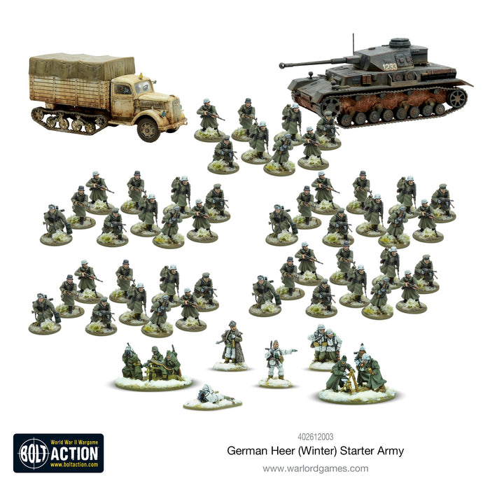 Bolt Action: German Heer (Winter) Starter Army - for just $144! 
