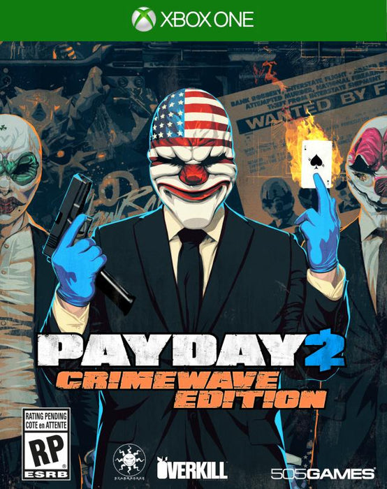 PayDay 2 Crimewave Edition (Xbox One) - for just $0! 