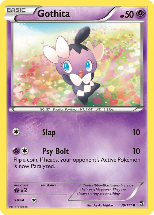 Gothita (39/111) [XY: Furious Fists] - for just $0.10! 