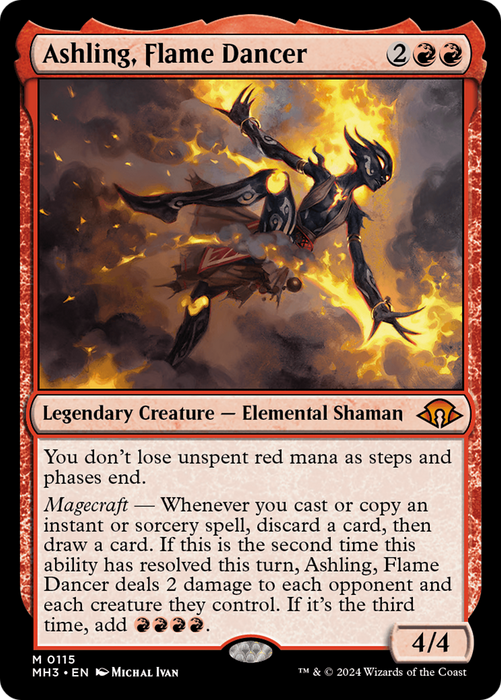 Ashling, Flame Dancer (MH3-115) - Modern Horizons 3 - for just $1.91! 