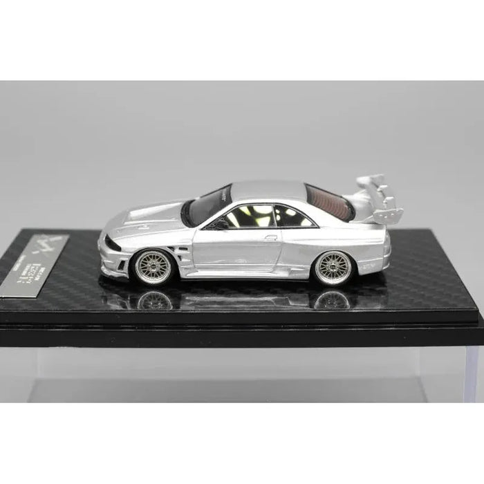 Error404 Model Nissan Skyline GT-R (R33) in Silver 1:64 Limited to 299 Pcs - Just $74.99! Shop now at Retro Gaming of Denver