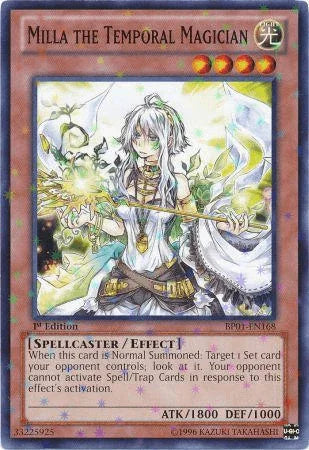 Milla the Temporal Magician [BP01-EN168] Starfoil Rare - for just $0.30! 