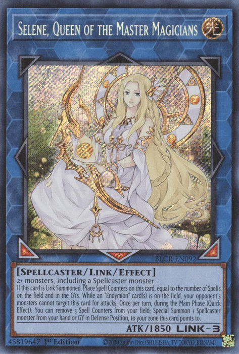 Selene, Queen of the Master Magicians [BLCR-EN092] Secret Rare - for just $1.10! 