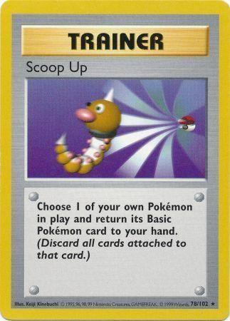 Scoop Up (78/102) [Base Set Shadowless Unlimited] - for just $7! 