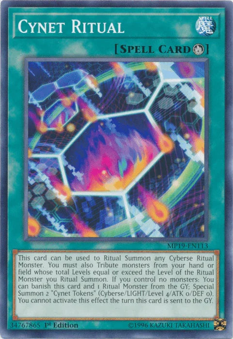 Cynet Ritual [MP19-EN113] Common - for just $0.10! 