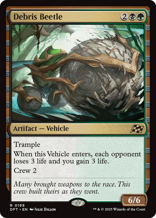Debris Beetle (DFT-199) - Aetherdrift Foil - for just $0.06! 