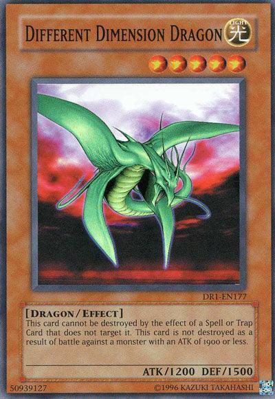 Different Dimension Dragon [DR1-EN177] Super Rare - for just $2.15! 