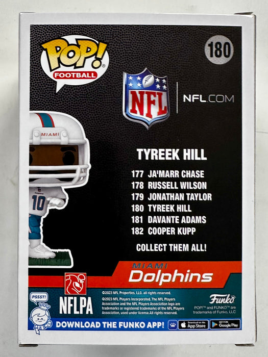 Funko Pop! Football Tyreek “Cheetah” Hill #180 NFL Miami Dolphins Wide Receiver 2024 - for just $20! 