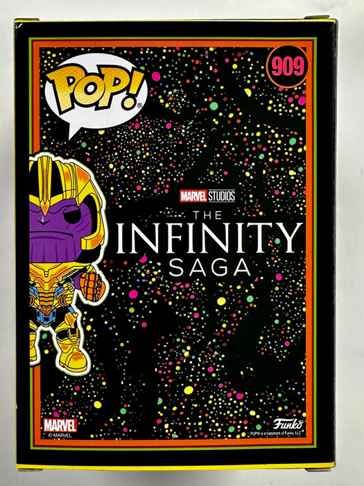 Funko Pop! Marvel Thanos #909 Avengers Endgame Black Light Target 2022 Exclusive - for just $10! 