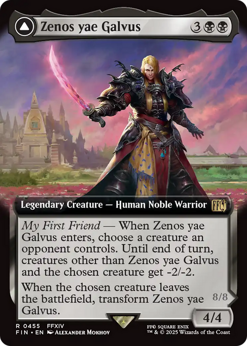 Zenos yae Galvus // Shinryu, Transcendent Rival (FIN-455) - FINAL FANTASY: (Extended Art) Foil - for just $2.01! 