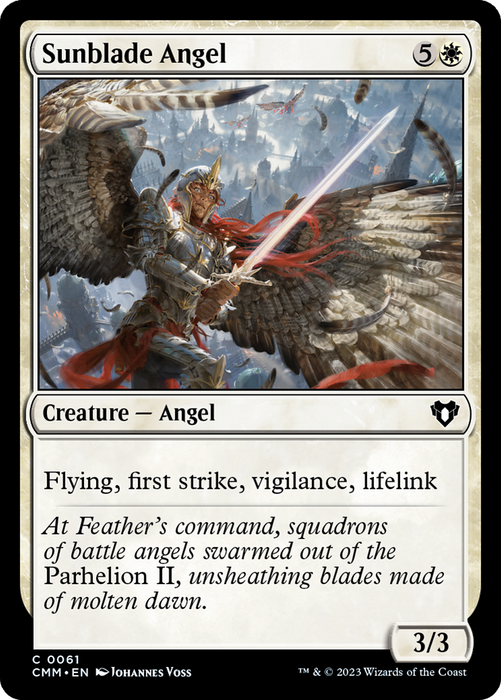 Sunblade Angel (CMM-061) - Commander Masters - for just $0.07! 
