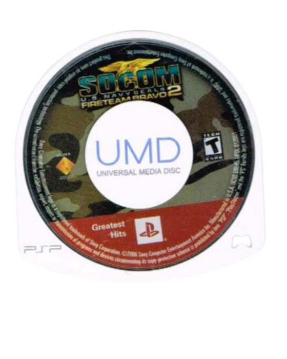 SOCOM U.S. Navy Seals: Fireteam Bravo 2 [Greatest Hits] – PlayStation Portable (PSP) - for just $5.99! 