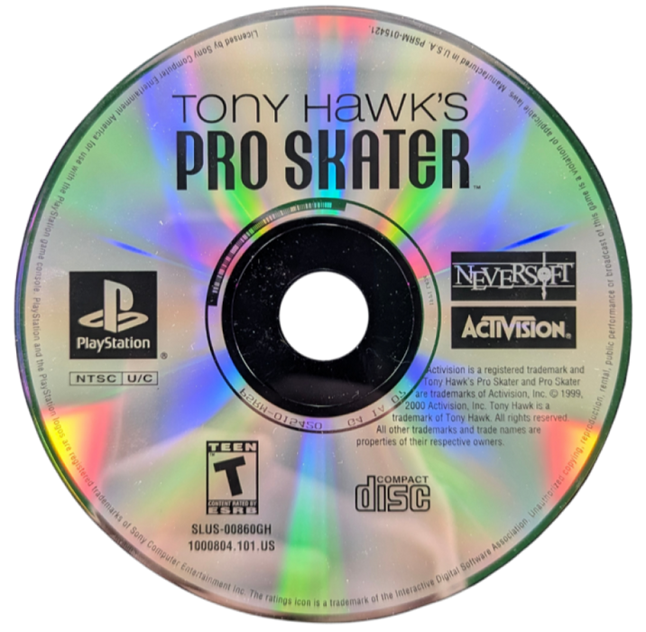 Tony Hawk's Pro Skater [Greatest Hits] – PlayStation 1 (PS1) - for just $9.99! 