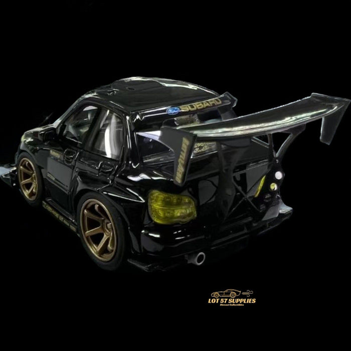 YM model X Q CAR Subaru Impreza WRX STI Voltex Black Gold Resin 1:64 - Just $69.99! Shop now at Retro Gaming of Denver