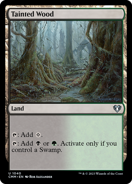 Tainted Wood (CMM-1040) - Commander Masters - for just $0.12! 
