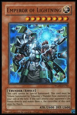 Emperor of Lightning [WCPS-EN702] Ultra Rare - for just $0.10! 