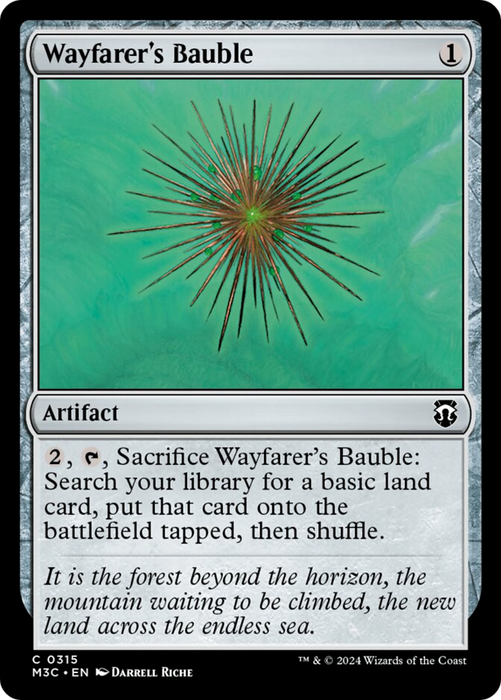 Wayfarer's Bauble (Ripple Foil) [Modern Horizons 3 Commander] - Just $0.50! Shop now at Retro Gaming of Denver