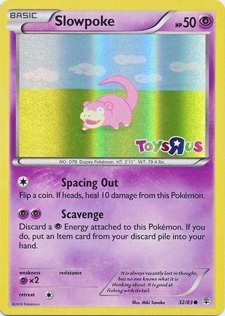 Slowpoke (32/83) (Toys R Us Promo) [XY: Generations] - for just $55! 