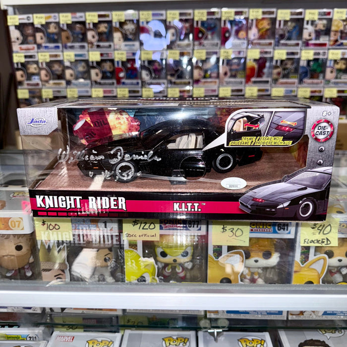 William Daniels Signed Knight Rider KITT 1:24 Car Box With JSA COA - for just $150! 