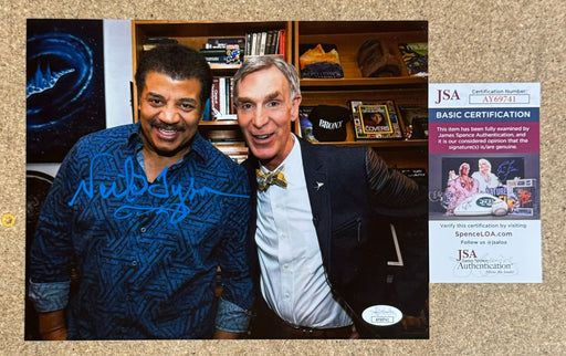 Neil DeGrasse Tyson Signed Astrophysicist & Writer 8x10 Photo With JSA COA - for just $100! 