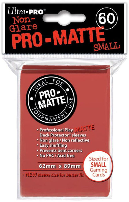 Ultra PRO: Small 60ct Sleeves - PRO-Matte (Peach / Non-Glare) - Just $0! Shop now at Retro Gaming of Denver