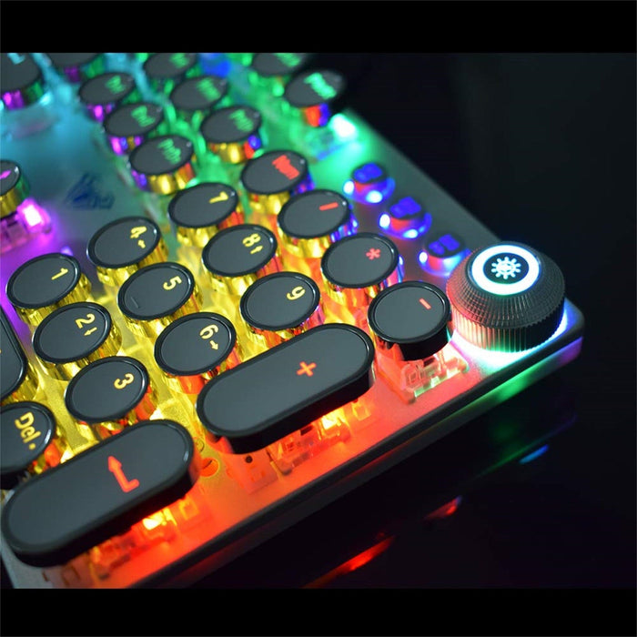 Punk Green Axis Notebook Computer Wired Gaming Keyboard - for just $168.62! 