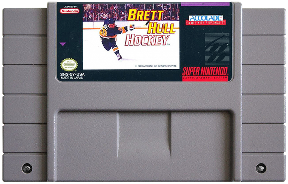 Brett Hull Hockey – Super Nintendo Entertainment System (SNES) - for just $5.99! 