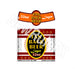 Lager Beer Bottle Single Self Adhesive Label - License and Royalty Free for Film Use - for just $3! 