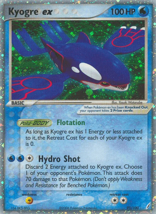 Kyogre ex (95/100) [EX: Crystal Guardians] - for just $79.80! 