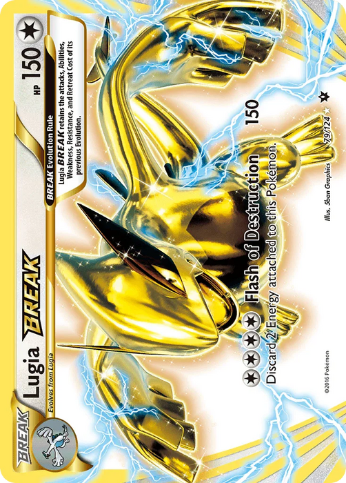 Lugia BREAK (79/124) [XY: Fates Collide] - for just $9.05! 