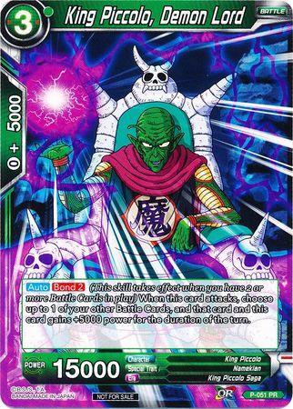 King Piccolo, Demon Lord (P-051) [Promotion Cards] - for just $0.10! 