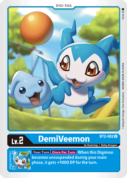 DemiVeemon [BT2-002] [Release Special Booster Ver.1.5] - Just $0.09! Shop now at Retro Gaming of Denver