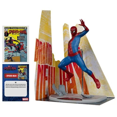Marvel Rivals Spider-Man: Brand New Day 1:6 Scale Posed Figure with Scene and Comic - for just $59.99! 