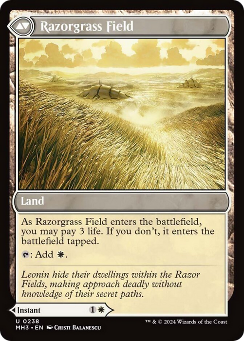 Razorgrass Ambush (MH3-238) - Modern Horizons 3 - for just $0.09! 