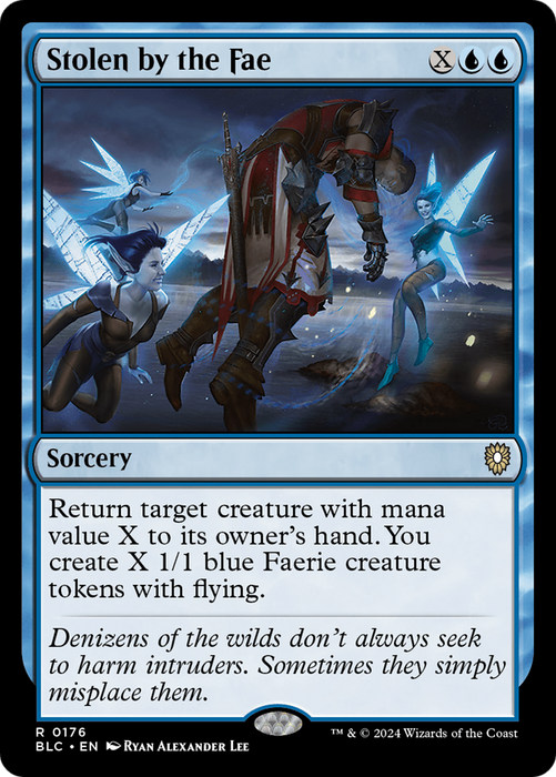 Stolen by the Fae (BLC-176) - Bloomburrow Commander - for just $0.08! 