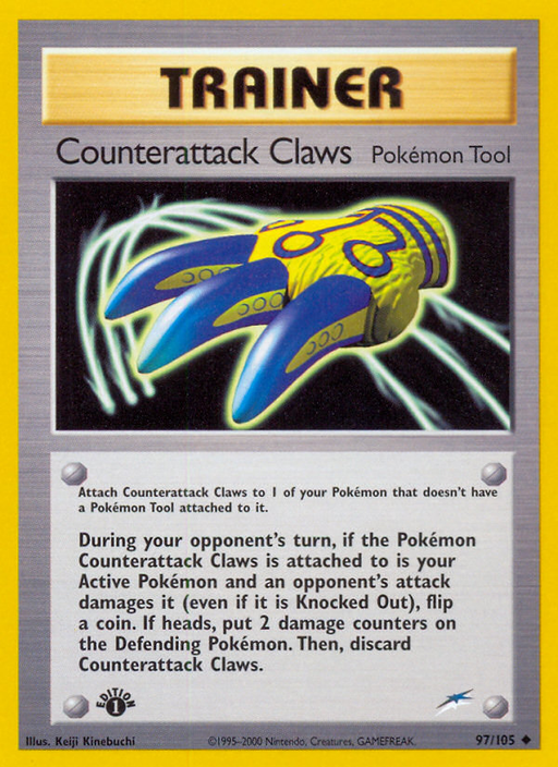 Counterattack Claws (97/105) [Neo Destiny 1st Edition] - Just $0.85! Shop now at Retro Gaming of Denver