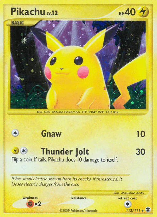 Pikachu (112/111) [Platinum: Rising Rivals] - for just $131.40! 