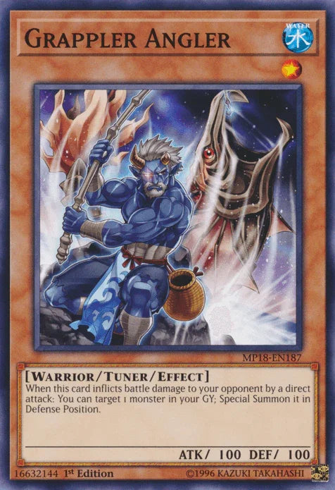 Grappler Angler [MP18-EN187] Common - for just $0.10! 