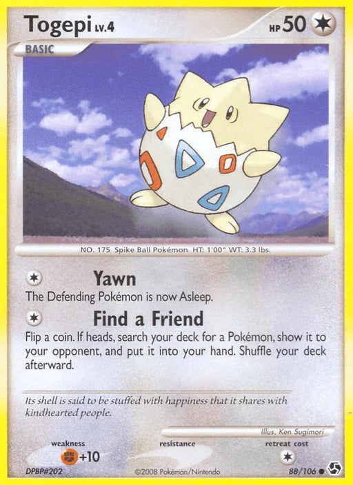 Togepi (88/106) [Diamond & Pearl: Great Encounters] - for just $0.55! 