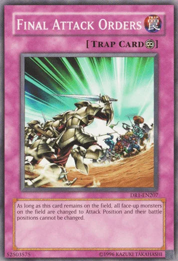 Final Attack Orders [DR1-EN207] Common - for just $0.25! 