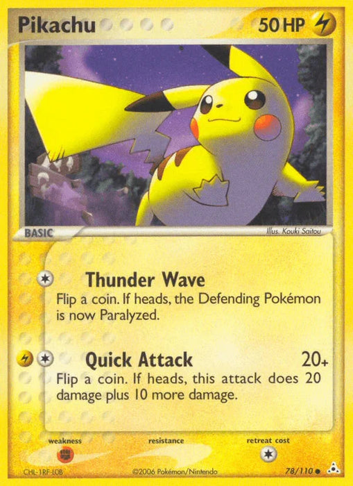 Pikachu (78/110) [EX: Holon Phantoms] - for just $4.35! 
