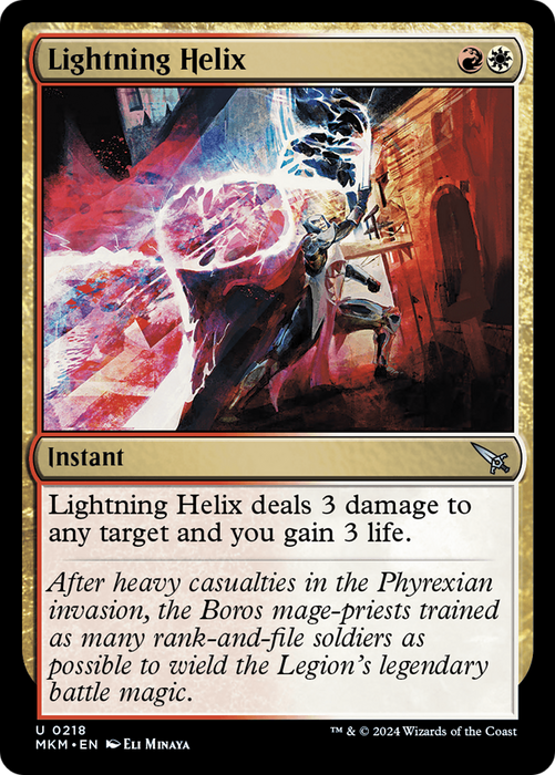 Lightning Helix (MKM-218) - Murders at Karlov Manor - for just $0.09! 